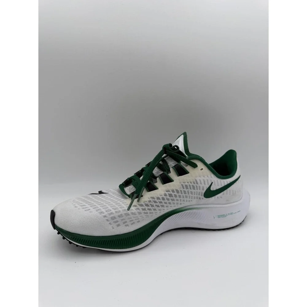 Nike Air Zoom Pegasus 37 New York Jets White Green Running Shoes CZ5453-100 8.5